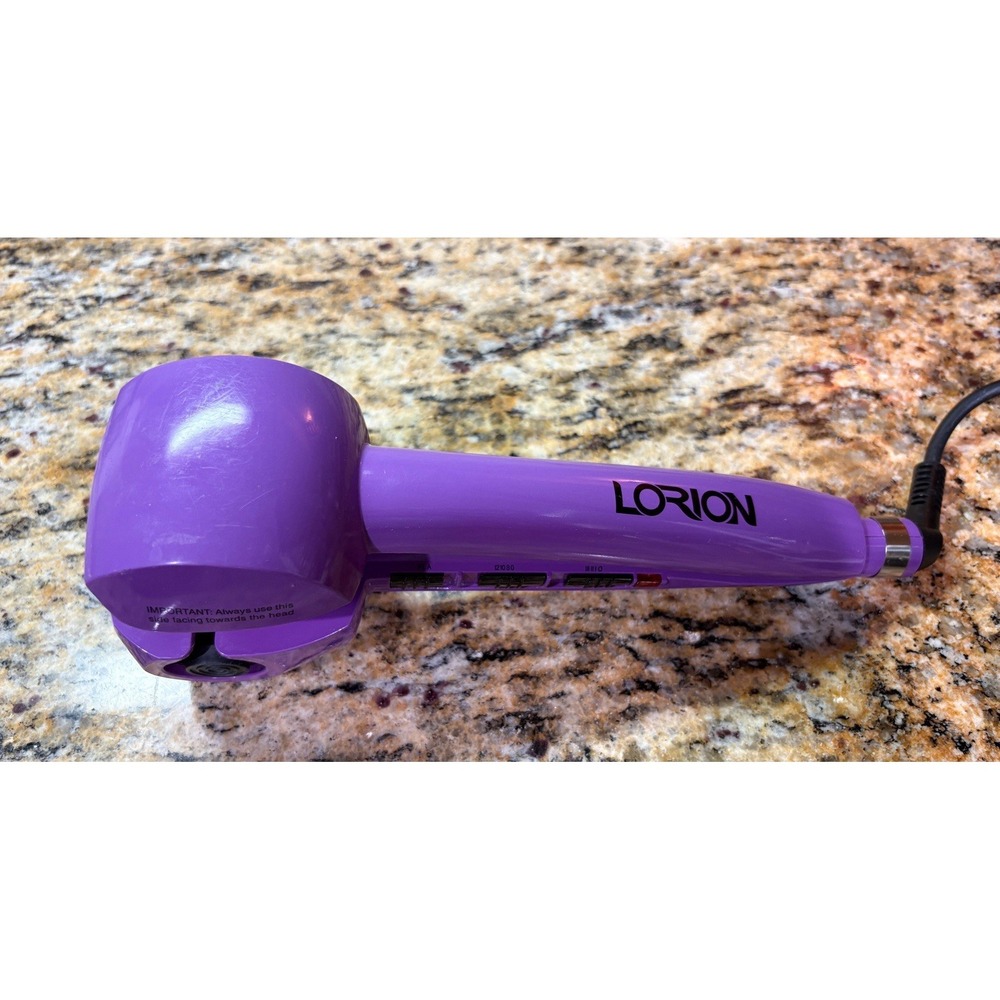 Lorion Automatic Hair Curler Purple Edition Tested Works Great